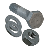 BN 97 Sets of heavy hex structural bolts HV with hex head screw, nut and washers
