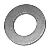 BN 20734 Flat washers without chamfer, for screws up to property class 8.8
