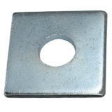 BN 752 - Square washers for wood construction (~DIN 436), steel, zinc plated blue