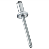 BN 25203 - Peel-Spreizblindniete Flachrundkopf  (POP® PEEL TAPD…SO), Aluminium blank EN AW 5154 (AlMg3,5)