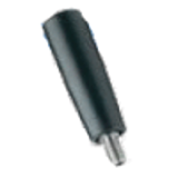 BN 14276 Revolving handles with threaded stud and hex socket, stainless steel