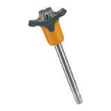 BN 20212 Ball lock pins self-locking, with combination handle