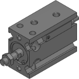 SMG-GL-HP1 スイッチ付 - 複動・片ロッド形