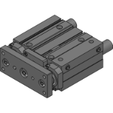 STL-G-HP1 スイッチ付 - 複動 片ロッド 形 ロングストローク