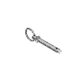 Detent Pins - Ring Handle with Shoulder