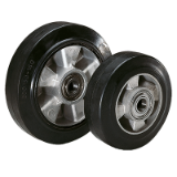 K1777 - 车轮 橡胶轮胎铝轮毂