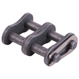DIN ISO 606-FVG-Z-RK-NR11E-NEPTUNE - Eslabones de cierre para cadenas de rodillos dobles Neptune™ según DIN ISO 606 (ex DIN 8187), resistentes a la corrosión, premium, nº 11/E