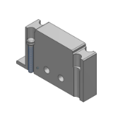 SS0700-10A-2 - Plug-Lead / Montaje individual / Base para montaje en bloque: Conjunto de placa ciega
