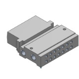 SS0755-S-BASE - Plug-Lead / Base para montaje en bloque: Sistema de transmisión en serie tipo Gateway EX510