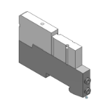 SV1_00_16 - Cassette Base Type 16 Solenoid Valves With Manifold Block