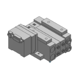 SS5V3-EX120 - Base tirante: Sistema di trasmissione seriale (per uscita) integrato EX120