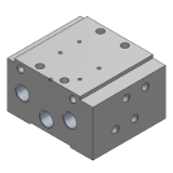 SS5X3-42 - Montaje en placa base Montaje en bloque / Cableado individual